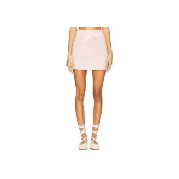 FOR LOVE & LEMONS Casual Short Skirts Women's Pink