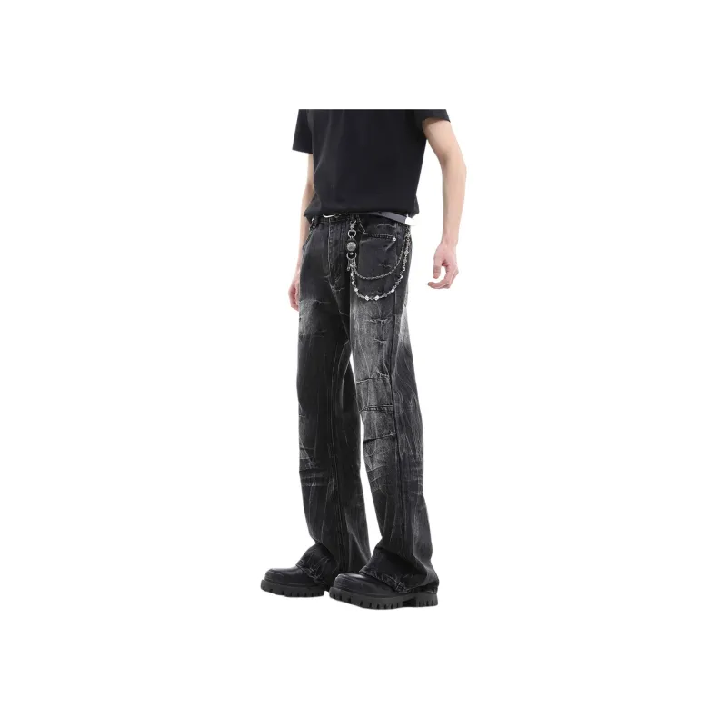 FASTFISH Jeans Unisex Black-0