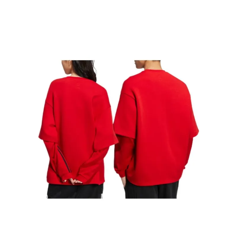 Adidas Neo Sweatshirt Unisex Red-4