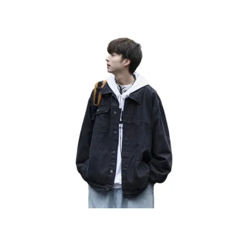 NEAR HERE 남녀공용 데님 자켓