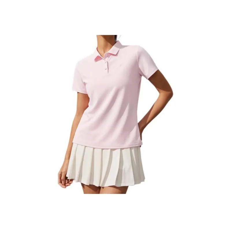 XTEP Polo Shirt Women's Peony Pink-2