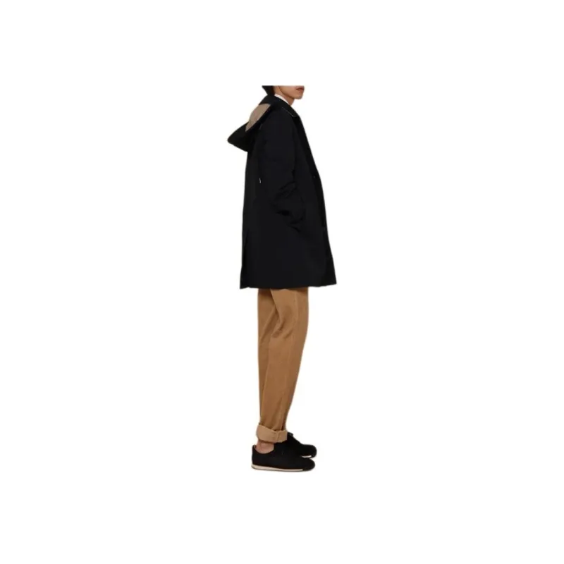 Hacikis Jackets Men Navy Blue-2