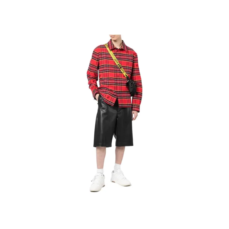 OFF WHITE Shirts Men Red-1