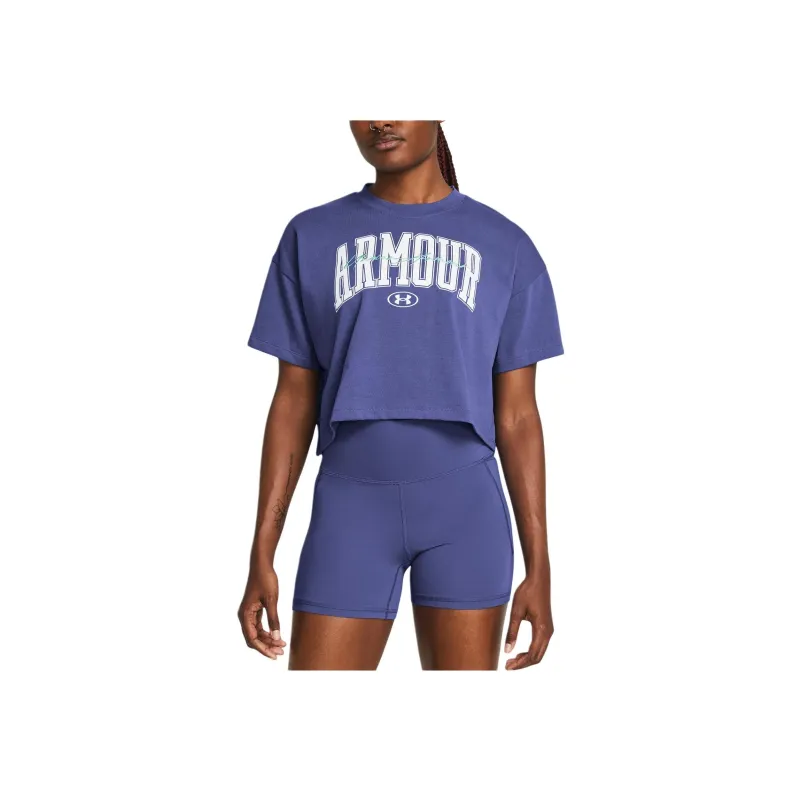 Under Armour T Shirt Women's Starlight Purple-2