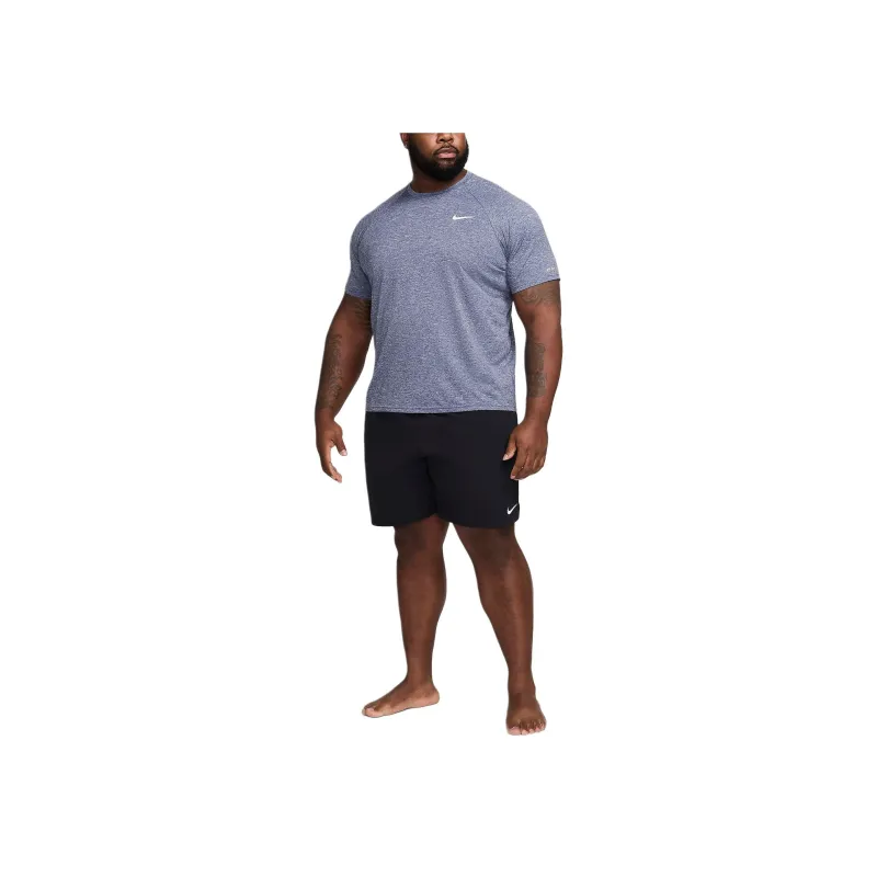 Nike Swim Men's Short Sleeve Hydroguard Extended Size-2