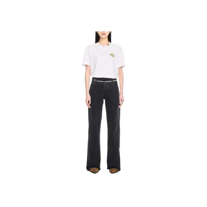 OFF WHITE Ramage Flower Arrow T Shirt-2