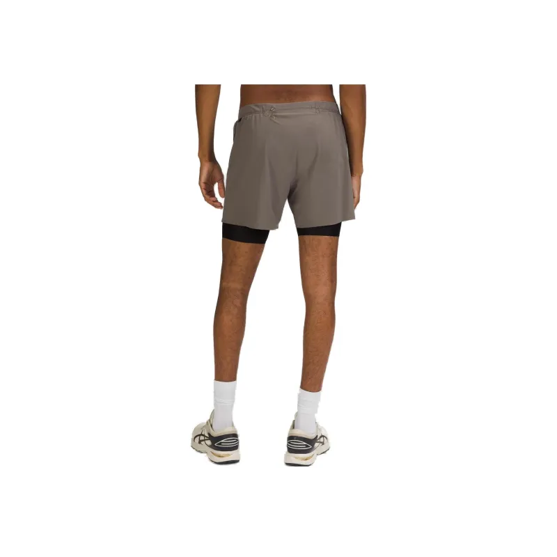 Lululemon LAB Collection Sports Shorts Men's Khaki Brown-0