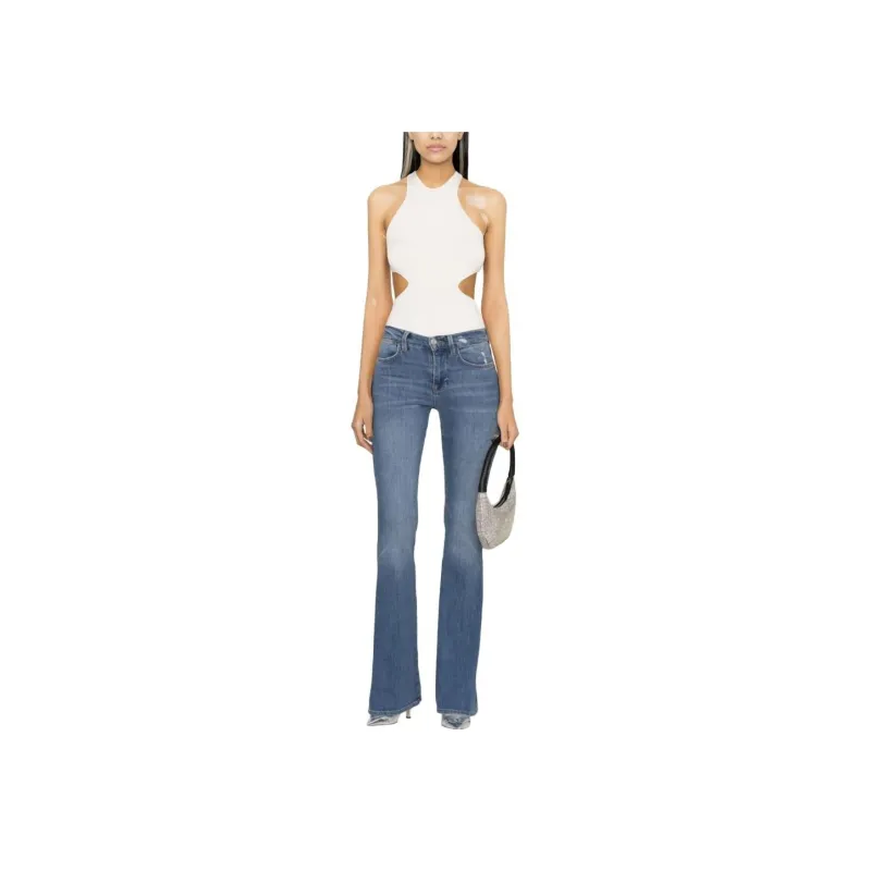 FRAME Le High Flare Jeans-2