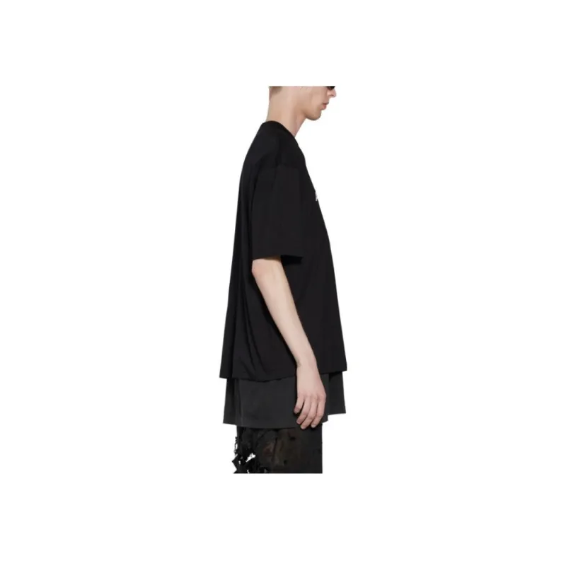 Balenciaga SS22 T Shirt Loose Fit Unisex Black-6