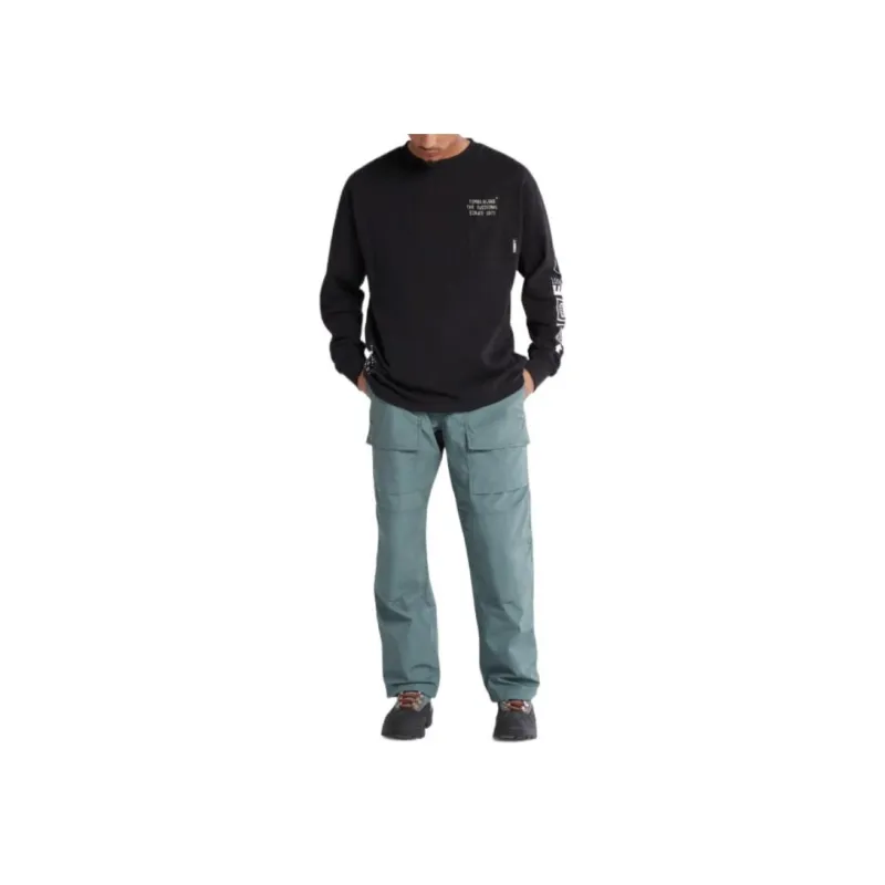 Timberland T-Shirts Men Black-1