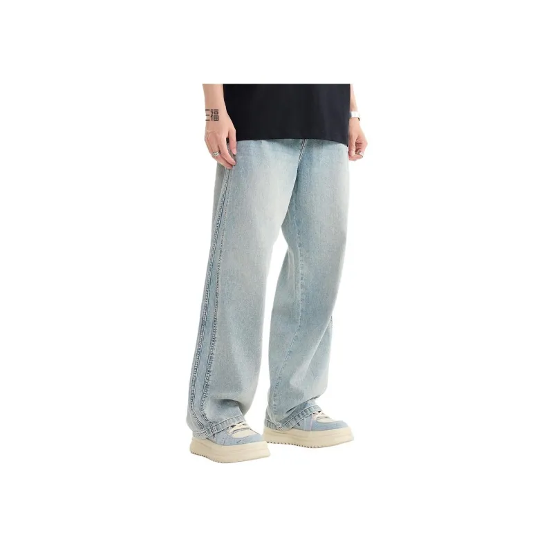 Three blessings Jeans Men Blue-2
