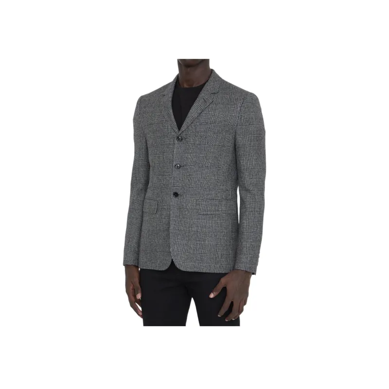 CELINE Mods Jacket In Prince Of Wales-4