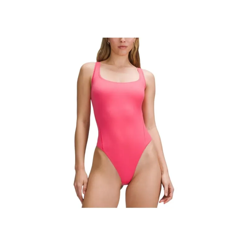 Lululemon Wundermost Ultra Soft Nulu Square Neck Sleeveless Bodysuit Bodysuits Women's-11