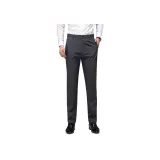 Black Elastic Waistband Casual Pants 2577
