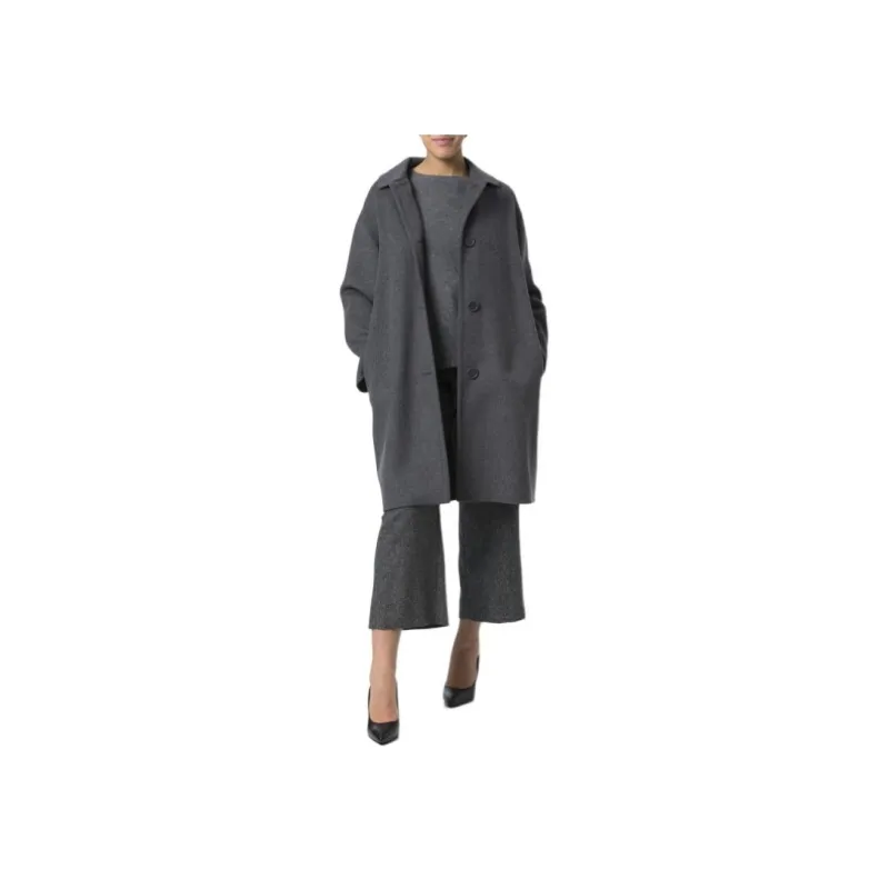 MaxMara Buttone Long Sleeved Coat-0