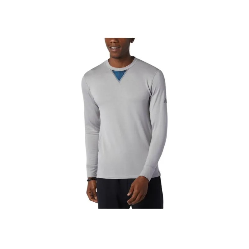 New Balance T Shirts Men Gray-2