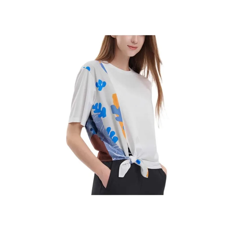 FILA Set in Sleeve T Shirt Women's White-2