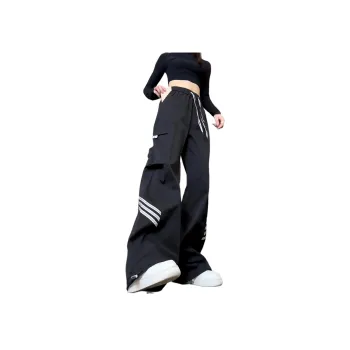 FA2LO Casual Pants Unisex Black