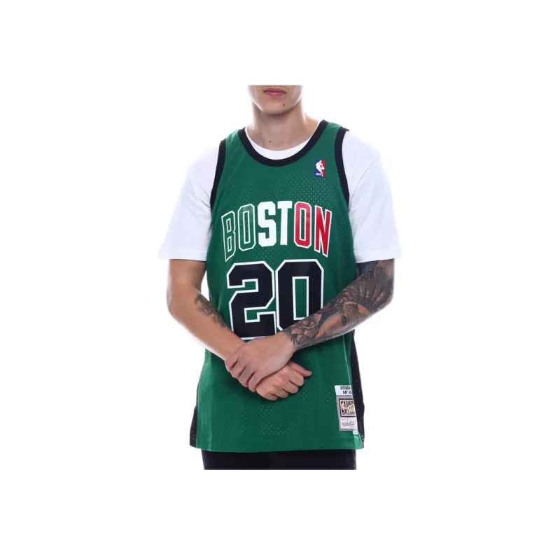 Mitchell Ness Basketball Jerseys Men Green-3