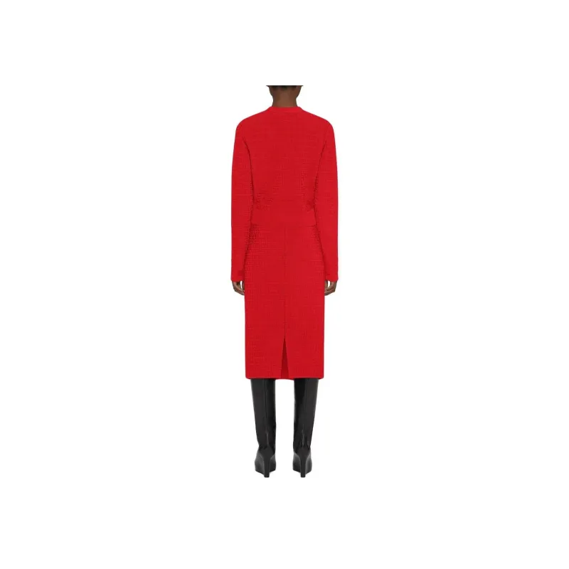 GIVENCHY SS23 Casual Long Skirts Women's Red-2
