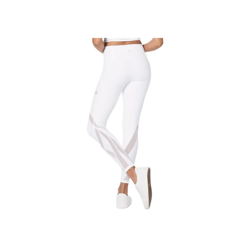 Lululemon Wunder Under *Mesh Athletic Trousers Women's White-1