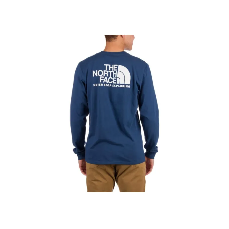 THE NORTH FACE TNF Sleeve Hit T-Shirt Men's Dark Blue-0