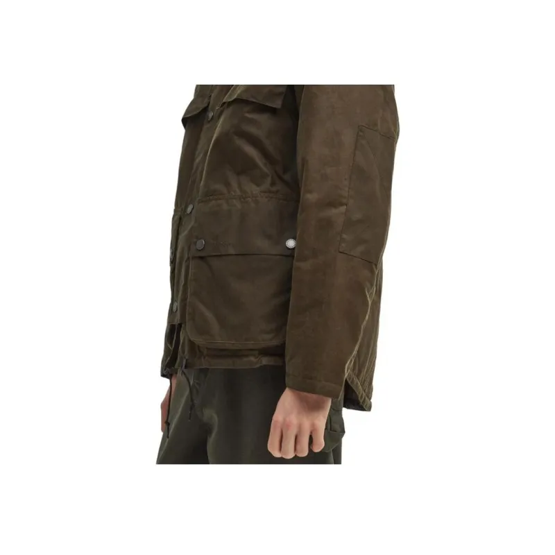 BARBOUR Pocket Detailed Durham Coat-3