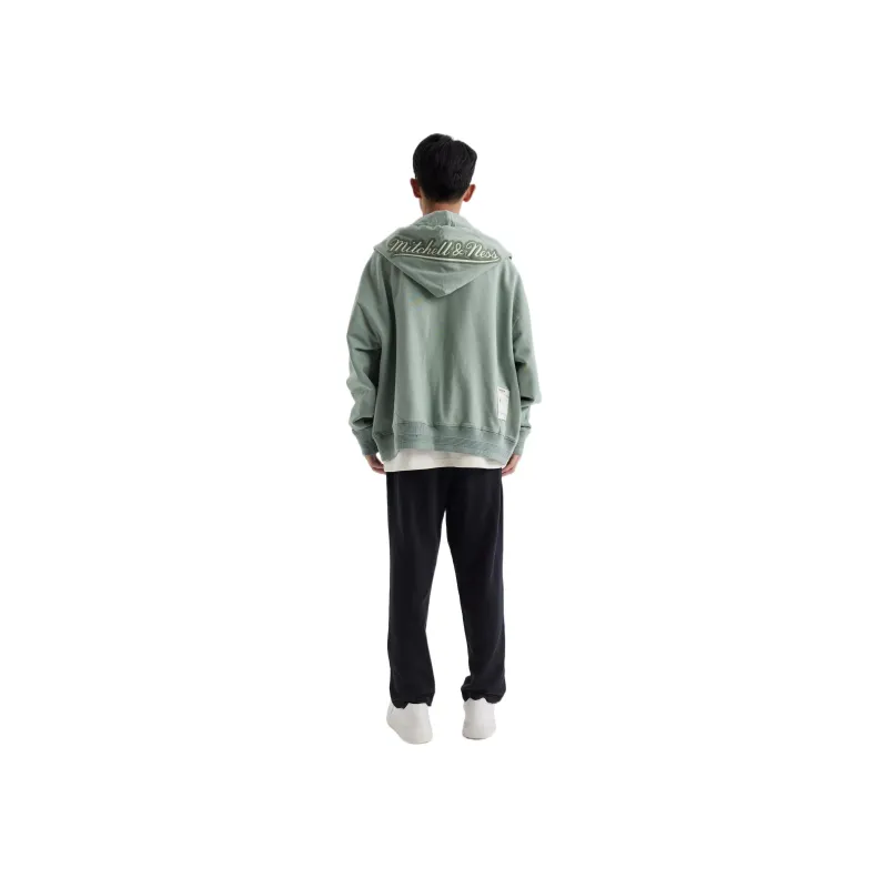 Mitchell Ness Sweatshirts Unisex Green-8