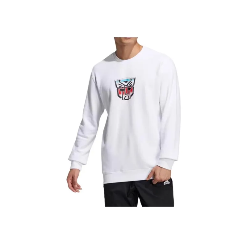 Transformers X Adidas Sweatshirts Men White-2