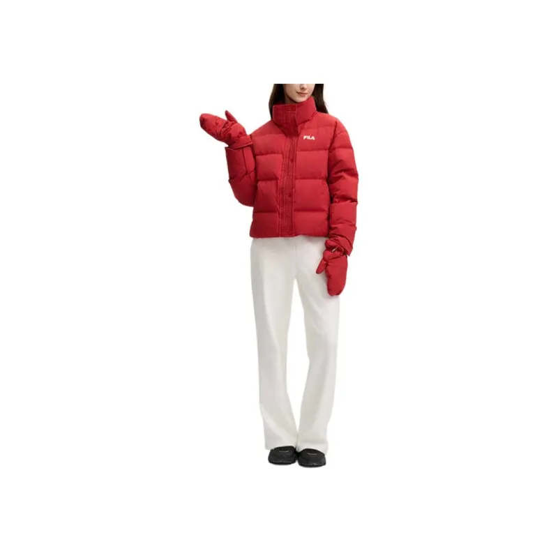 FILA Down Jacket Women's Rhythmic Red-2
