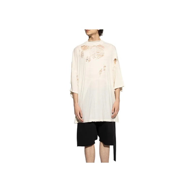Rick Owens DRKSHDW Distressed Oversized T Shirt-3