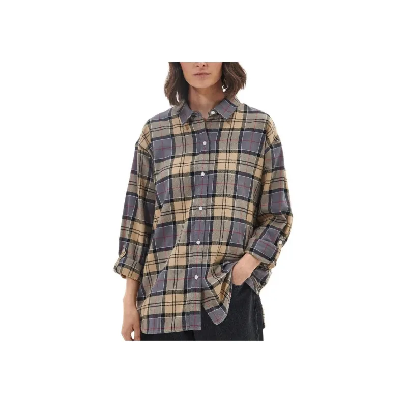 BARBOUR Elishaw Relaxed Shirt Shirt Women's Multicolor-1