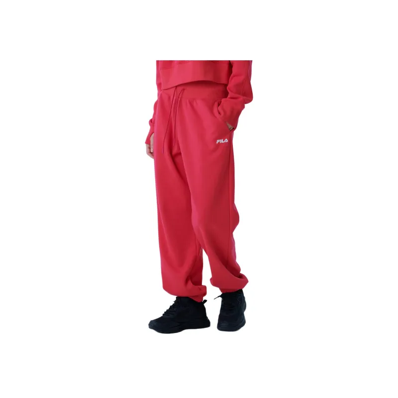 FILA Casual Pants Women's Red-2