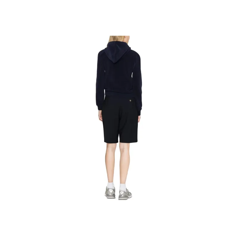 SPORTY & RICH Embroidered logo Polar Hoodie-2