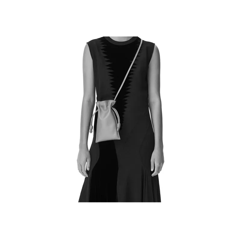 LOEWE Flamenco Pocket In Nappa Calfskin Fresh Mint-5