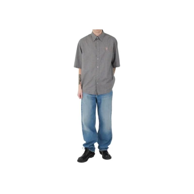 Acne Studios Short Sleeve Button Up Shirt-3