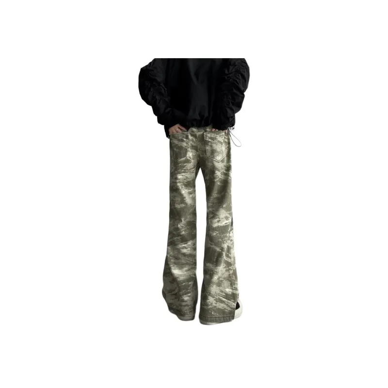 PAINT STAIN Jeans Unisex Camouflage-12