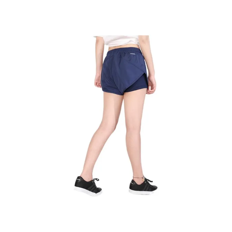 Adidas Casual Shorts Women's Blue-3