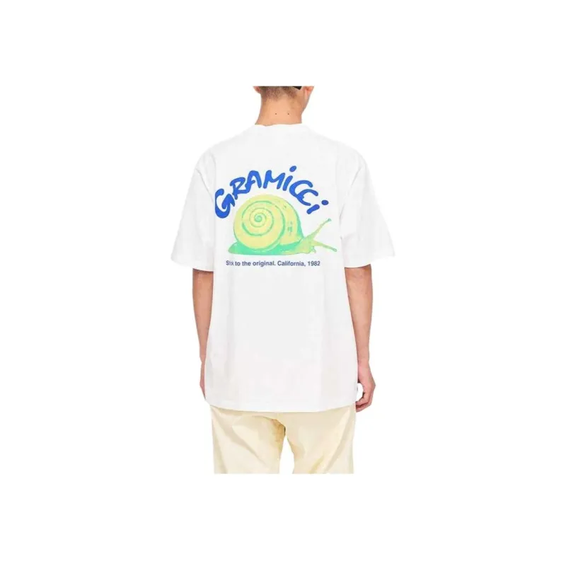 Gramicci Snail print T Shirt-3