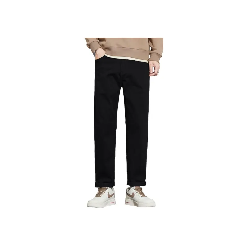 DOENU Jeans Unisex Black Gray Color-4