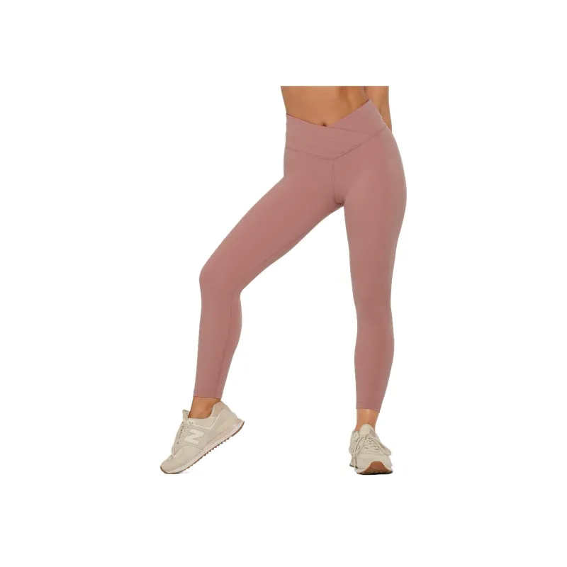 LORNA JANE Meditate Recycled Ankle Biter Athletic Trousers Women's Pink-2