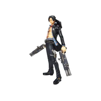 MegaHouse Portgas D. Ace One Piece Pop Strong World Theater Edition Black Eyed Ace Scale Figures