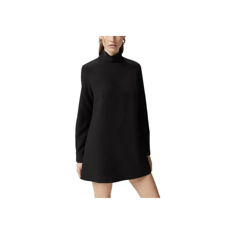 PINKO Donne High Neck Mini Dress-2