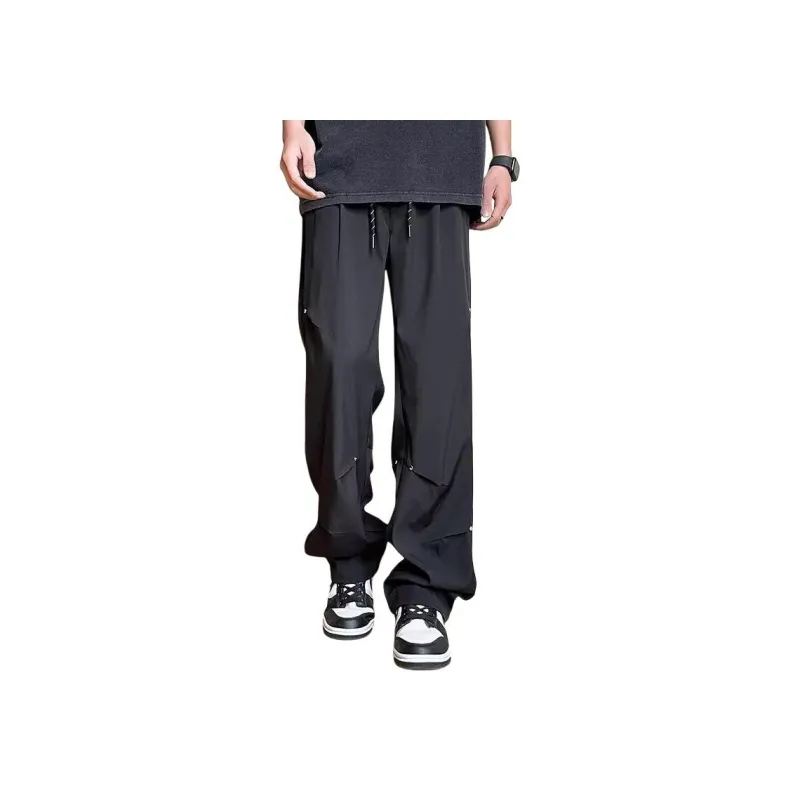 Weles Casual Pants Unisex Black-0