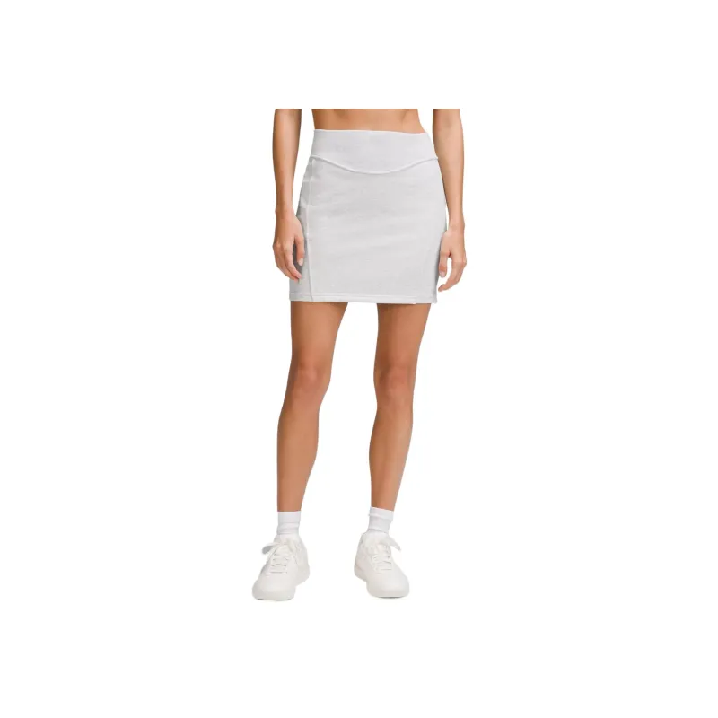 Lululemon Scuba Series Cotton Blend Fleece Casual Short Skirts Women's-9