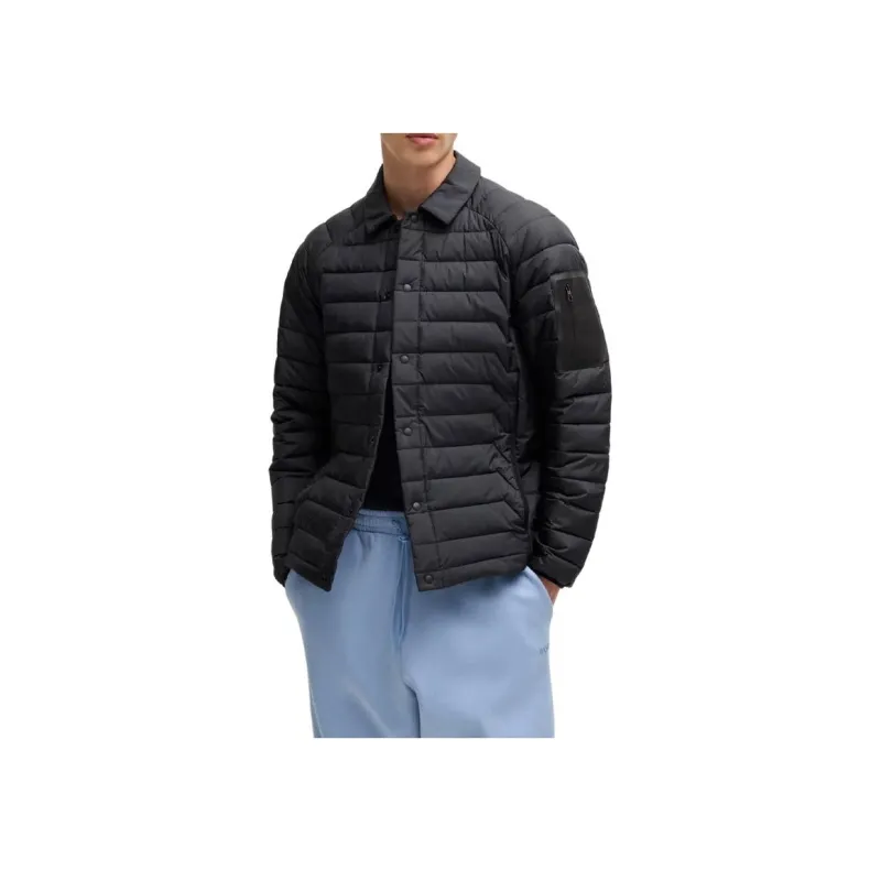 HUGO BOSS Water Repellent With Lightweight Insulation Puffer Jacket Men's Dark Blue-1