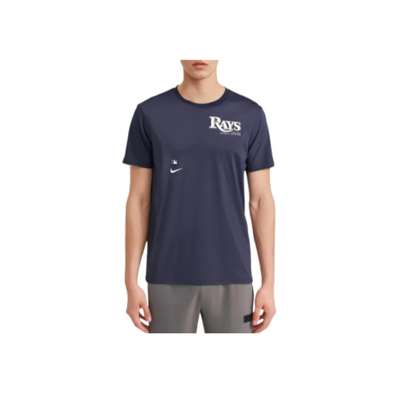 Nike T-Shirt Men's Marine Blue Tampa Bay Lightning-2