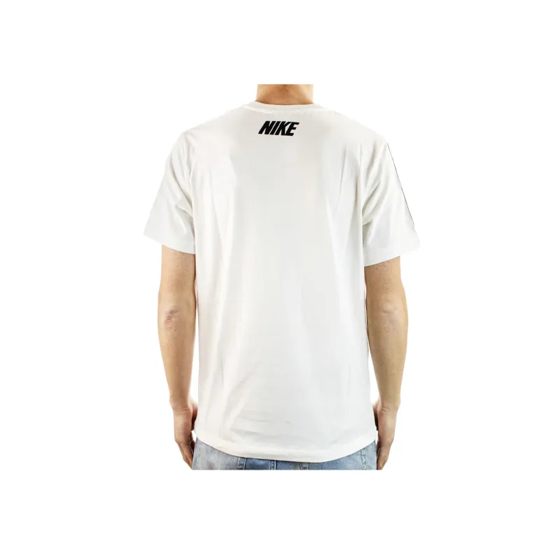 Nike T Shirts Men White-4