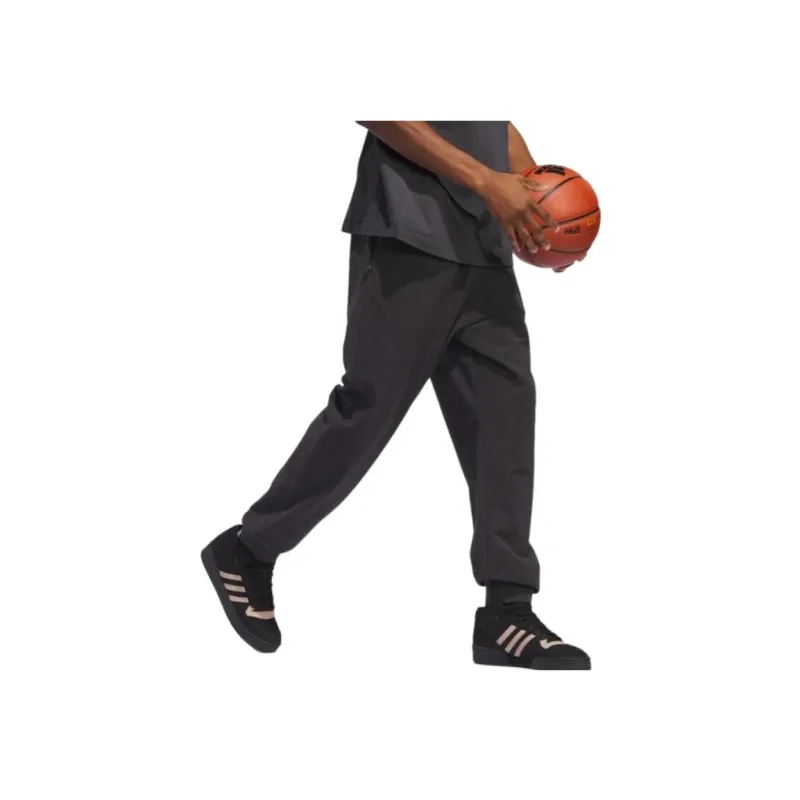 Adidas Sports Pants Unisex Carbon Gray-2