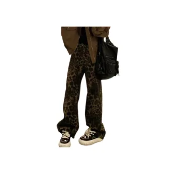 IXXAT Jeans Unisex Leopard Print